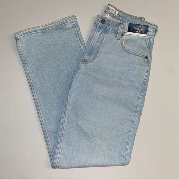 Abercrombie & Fitch | Curve Love Low Rise Baggy Jean - Size 26 Long - Picture 6 of 8